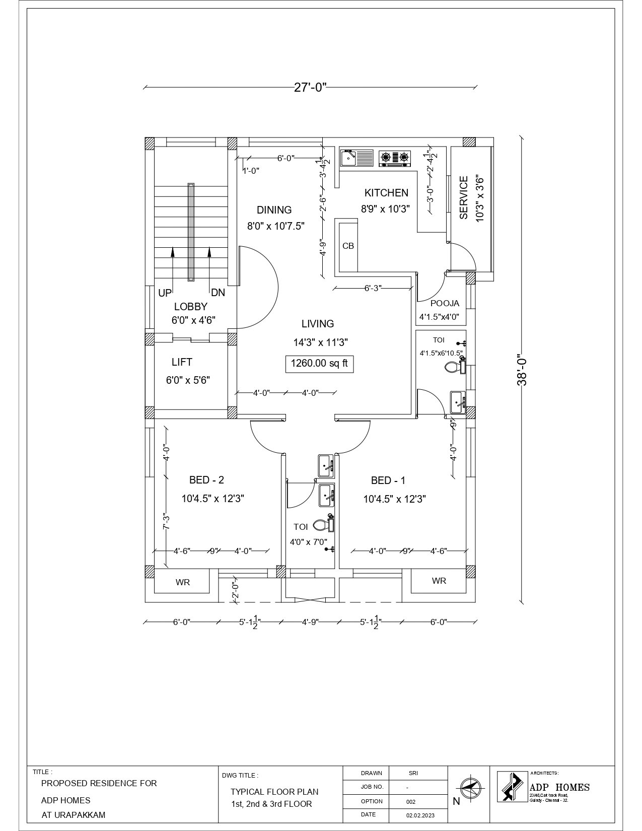 Floor Plan 1260.00