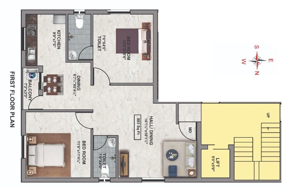 Floor Plan 562.00